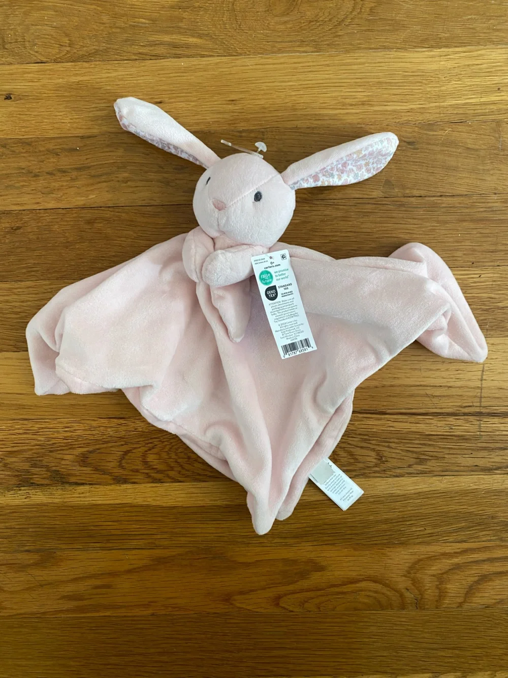 Carter’s Pink Bunny Rabbit Security Blanket Lovey | NWT